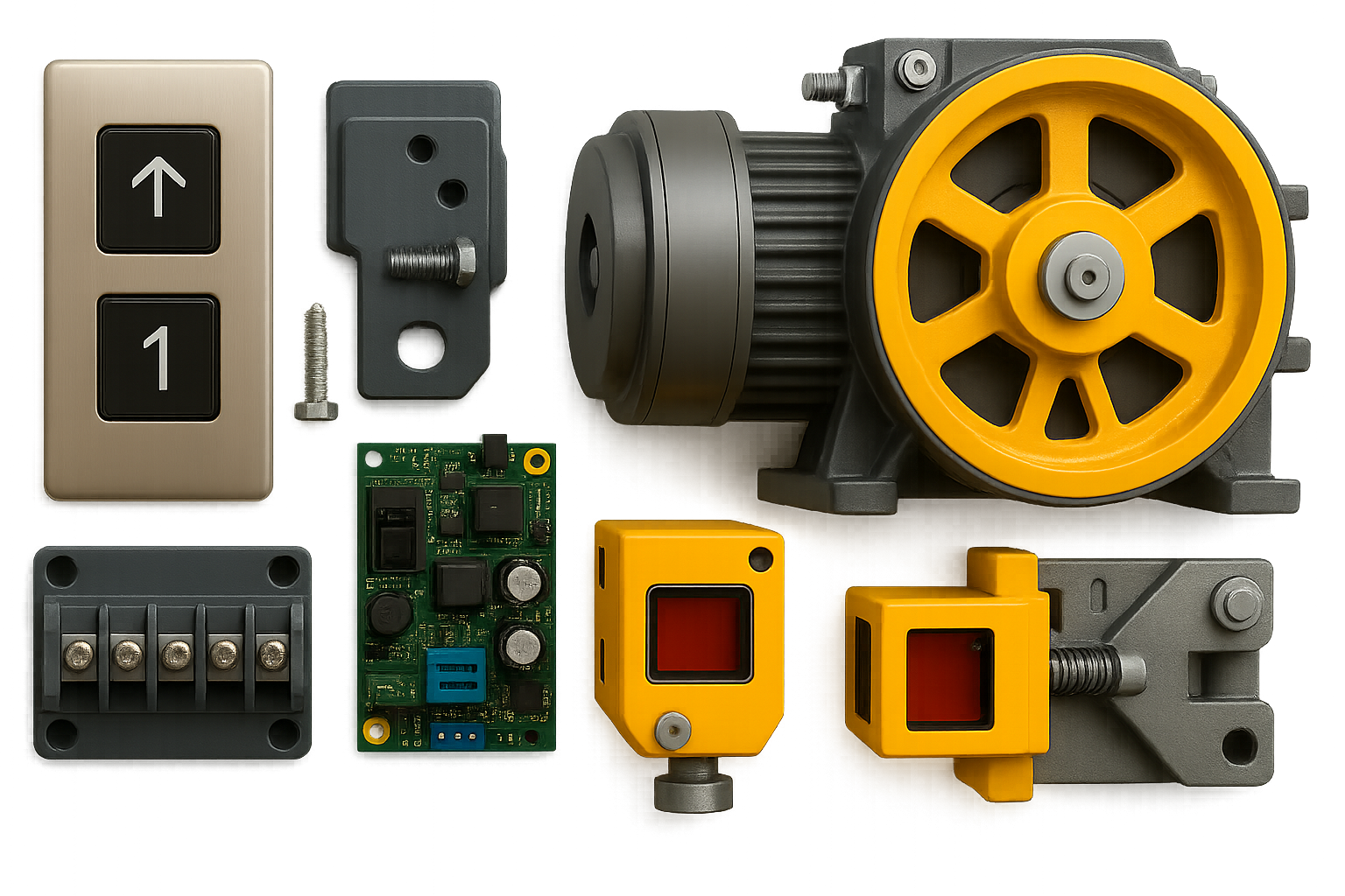 Elevator components banner