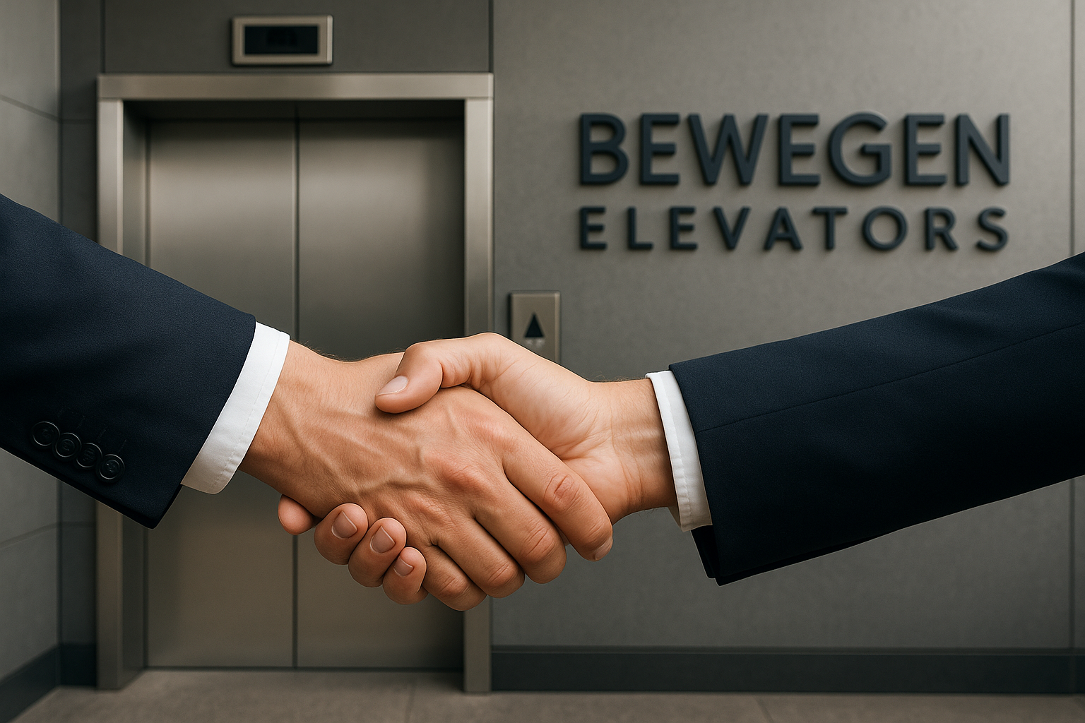 Handshake symbolizing a trusted partnership